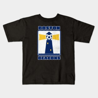 DEFUNCT - Boston Beacons Soccer Kids T-Shirt